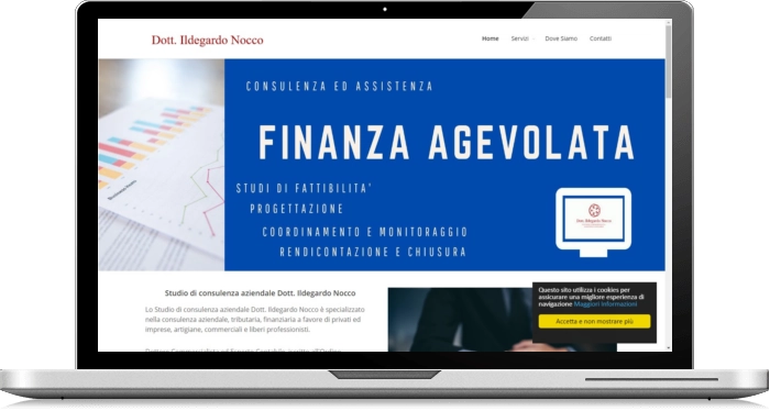 Sito Web Vetrina Esempio 7