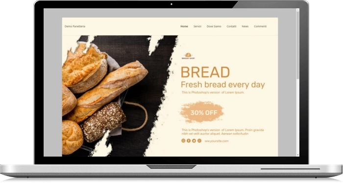 Sito Web Vetrina Esempio 26